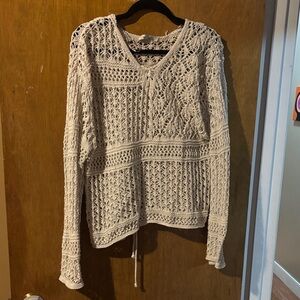 Dex Airy knitted long sleeve sweater